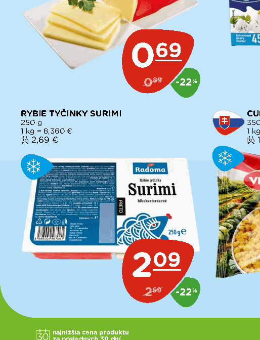 RYBIE TYČINKY SURIMI