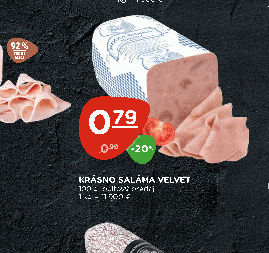 KRÁSNO SALÁMA VELVET
