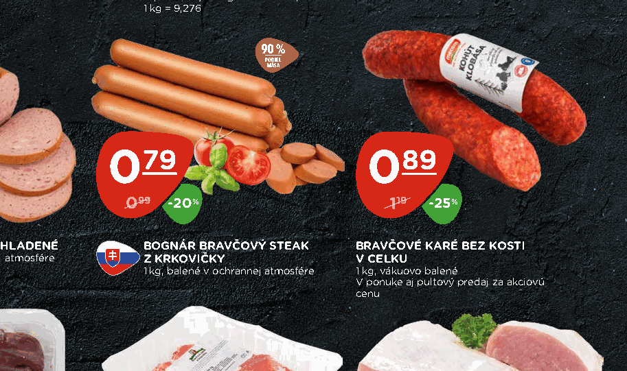 BOGNÁR BRAVČOVÝ STEAK Z KRKOVIČKY