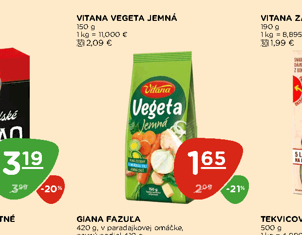 VITANA VEGETA JEMNÁ
