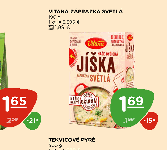 VITANA ZÁPRAŽKA SVETLÁ