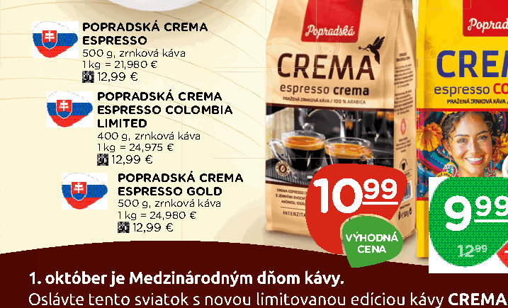 POPRADSKÁ CREMA ESPRESSO GOLD