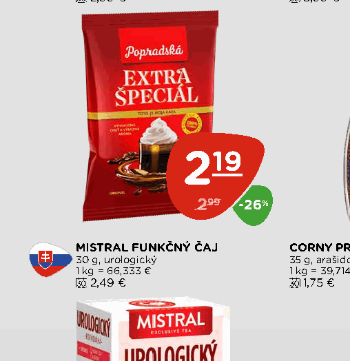 MISTRAL FUNKČNÝ ČAJ