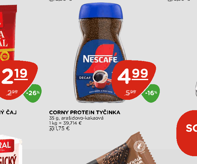 CORNY PROTEIN TYČINKA