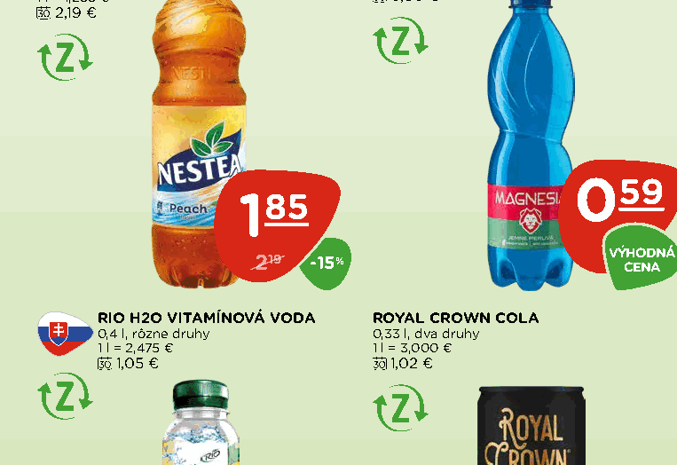 RIO H2O VITAMÍNOVÁ VODA