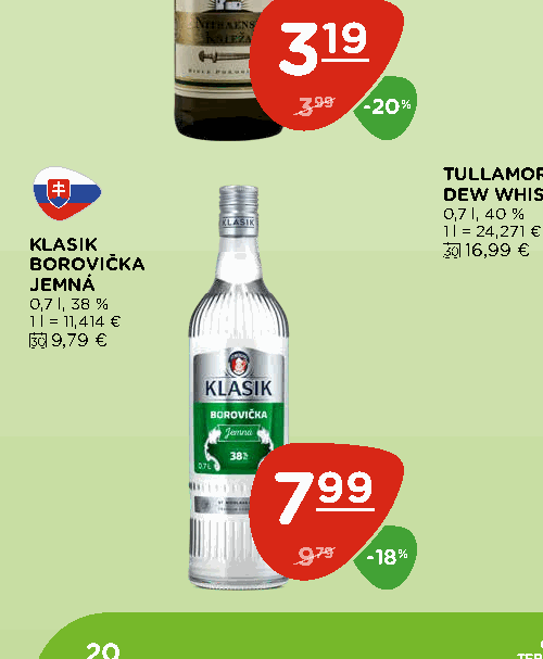 KLASIK BOROVIČKA JEMNÁ