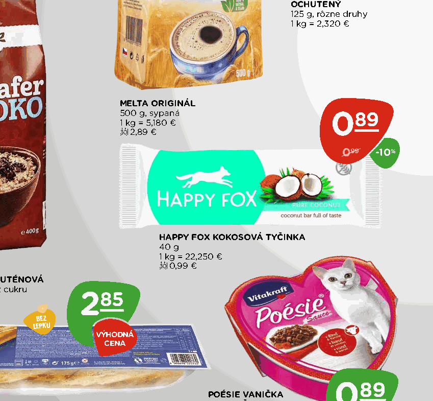 HAPPY FOX KOKOSOVÁ TYČINKA