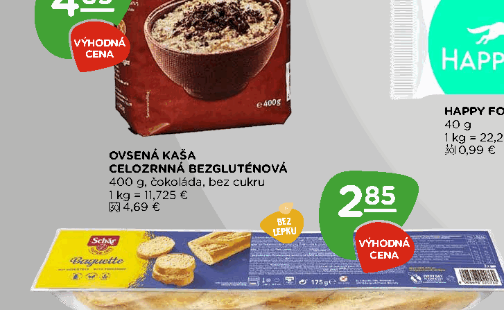 OVSENÁ KAŠA CELOZRNNÁ BEZGLUTÉNOVÁ