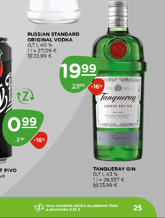 TANQUERAY GIN
