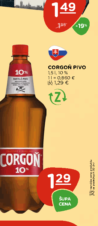 CORGOŇ PIVO