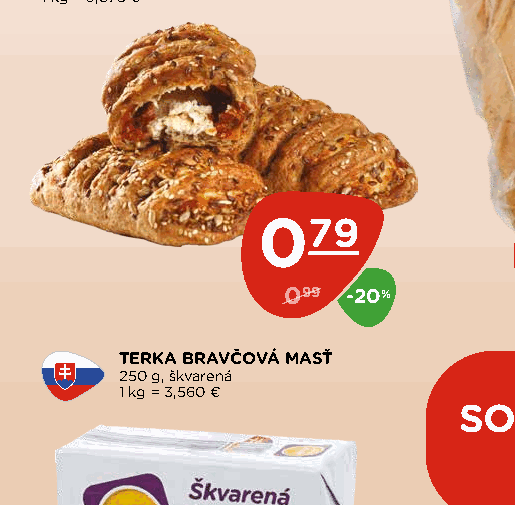 TERKA BRAVČOVÁ MASŤ