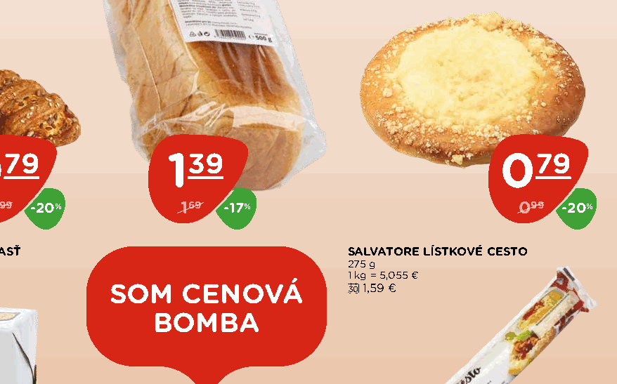SALVATORE LÍSTKOVÉ CESTO
