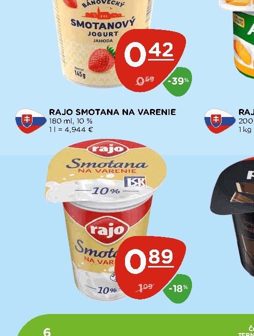 RAJO SMOTANA NA VARENIE