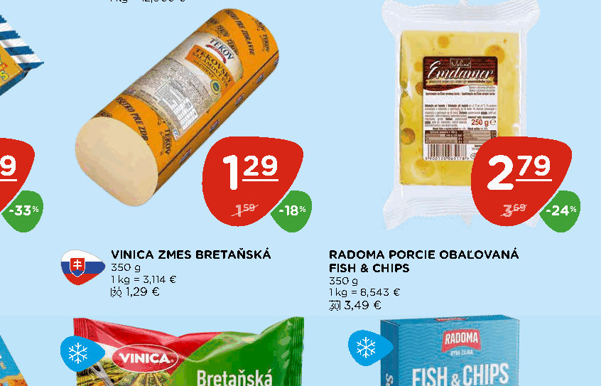 RADOMA PORCIE OBAĽOVANÁ FISH & CHIPS
