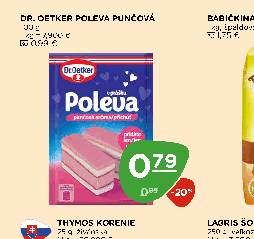 DR. OETKER POLEVA PUNČOVÁ