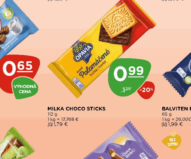 MILKA CHOCO STICKS
