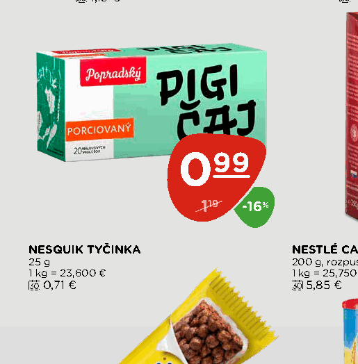 NESQUIK TYČINKA