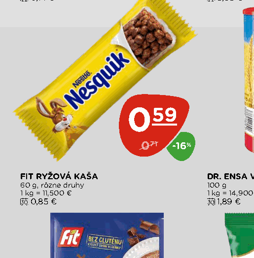 FIT RYŽOVÁ KAŠA
