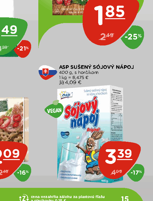 ASP SUŠENÝ SÓJOVÝ NÁPOJ