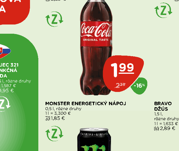 MONSTER ENERGETICKÝ NÁPOJ