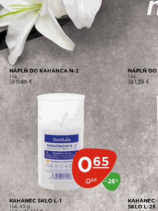 NÁPLŇ DO KAHANCA N-2