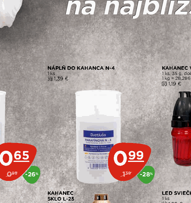 NÁPLŇ DO KAHANCA N-4