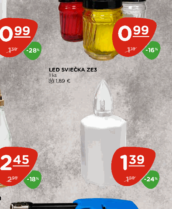 LED SVIEČKA ZE3