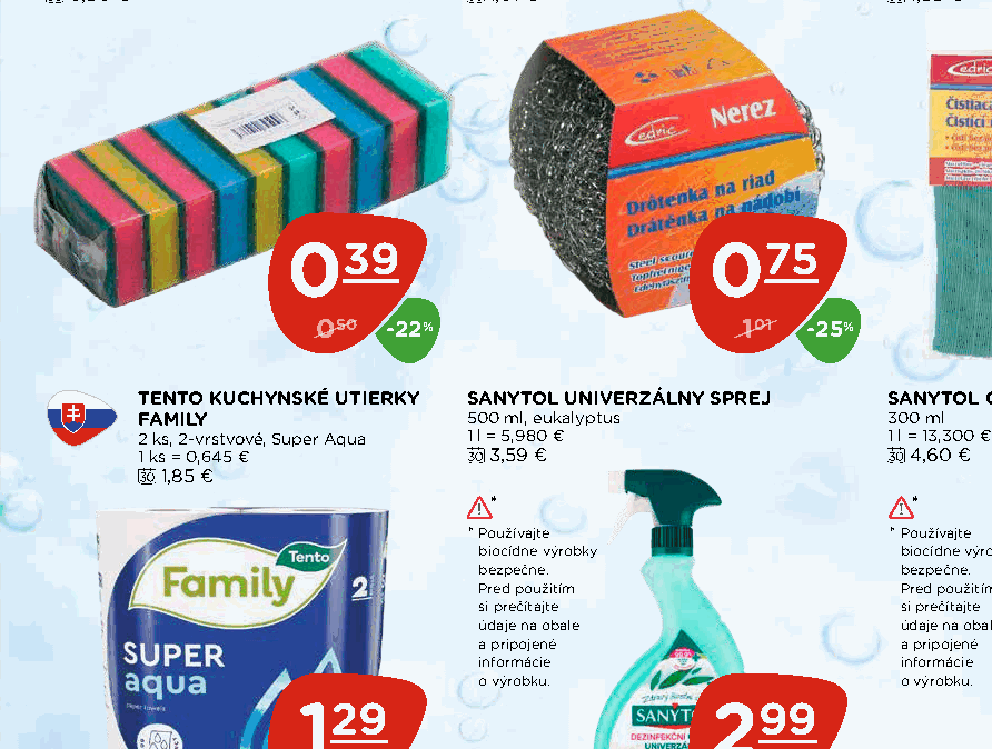 SANYTOL UNIVERZÁLNY SPREJ