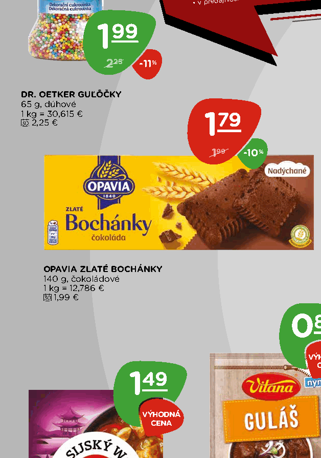 OPAVIA ZLATÉ BOCHÁNKY