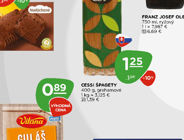 CESSI ŠPAGETY