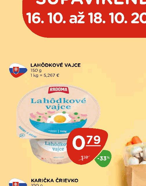 LAHÔDKOVÉ VAJCE