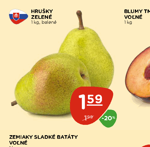 HRUŠKY ZELENÉ