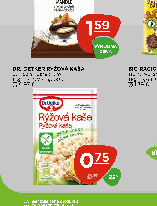 DR. OETKER RYŽOVÁ KAŠA