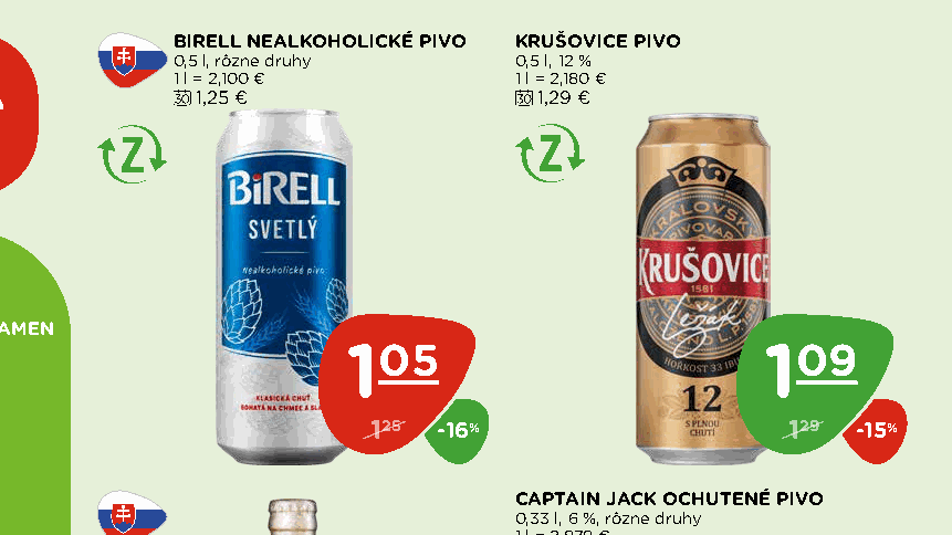 KRUŠOVICE PIVO