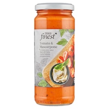 Tesco Finest Hotová paradajková omáčka na cestoviny so syrom Mascarpone 340 g