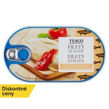 Tesco Filety zo sleďa v paradajkovej omáčke 170 g