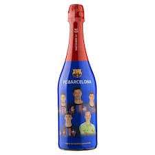 FC Barcelona Nealkoholický sýtený nápoj s jablkovou šťavou 750 ml