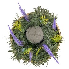 Náhrobný kahanec so sviečkou sklenený 30 g