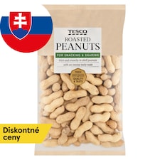 Tesco Arašidy nelúpané pražené 500 g
