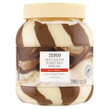 Tesco Kakaovo-lieskovooriešková a mliečna nátierka 750 g