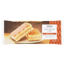 Tesco Milk Cream Cake 10 x 28 g