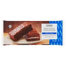 Tesco Cukrársky výrobok s kakaovou polevou a mliečnou náplňou 10 x 35 g (350 g)