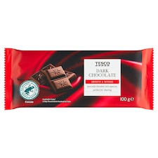 Tesco Horká čokoláda 100 g