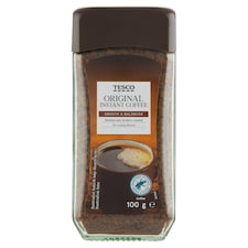 Tesco Original instantná káva sušená granulovaná 100 g