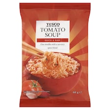 Tesco Instantná rezancová polievka paradajková 66 g