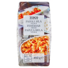 Tesco Fazuľa biela veľká 450 g