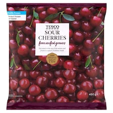 Tesco Vykôstkované višne 450 g