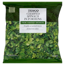 Tesco Špenát sekaný porciovaný 450 g
