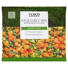Tesco Zeleninová zmes s kukuricou 450 g