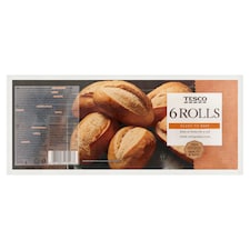 Tesco Pšeničné bagetky prepečené 6 ks 300 g